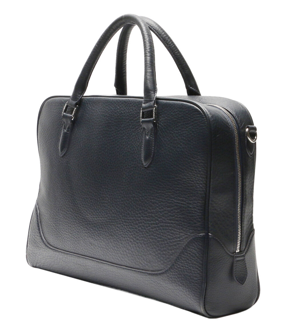 ペッレモルビダ  ブリーフケース レザー ネイビー      メンズ   PELLE MORBIDA