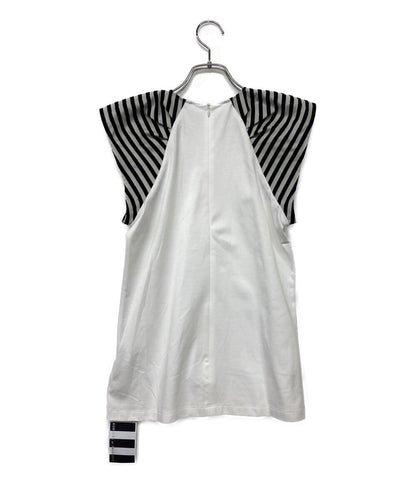 BORDERS at BALCONY ボーダーズ アット バルコニー カットソー BD2311-2C-32 ホワイト レディース SIZE 36