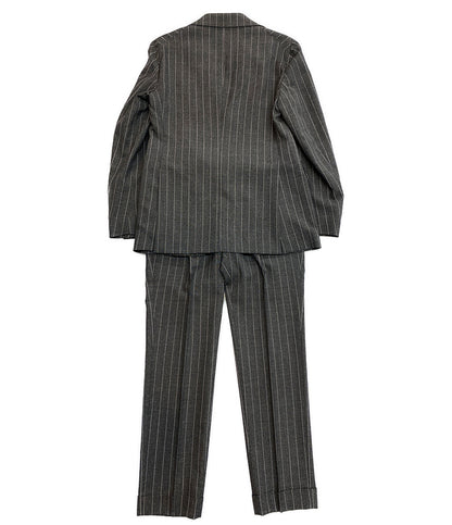 タリアトーレ 美品 スーツ グレー ストライプ 2SBM22BOS メンズ SIZE 44/7R TAGLIATORE