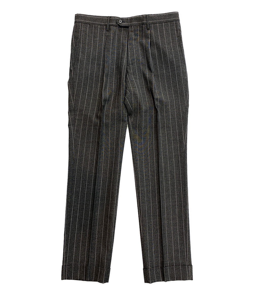 タリアトーレ 美品 スーツ グレー ストライプ 2SBM22BOS メンズ SIZE 44/7R TAGLIATORE