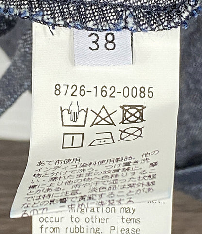 美品 イウエンマトフ オールインワン デニム 8726-162-0085 レディース SIZE 38 AEWEN MATOPH