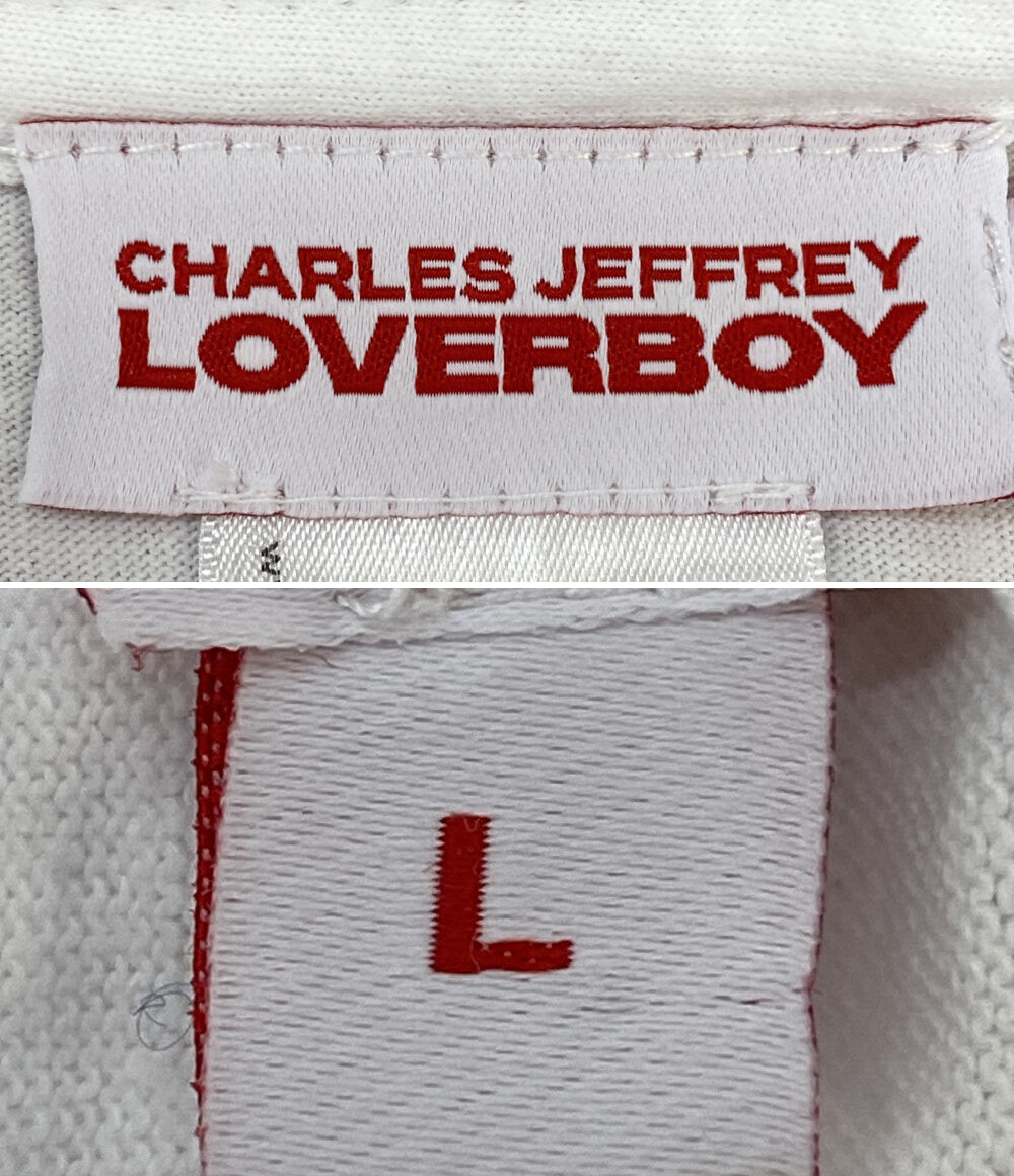 CHARLES JEFFREY LOVERBOY チャールズジェフリーラバーボーイ半袖Ｔシャツ CANVAS VEST TEE メンズ SIZE L