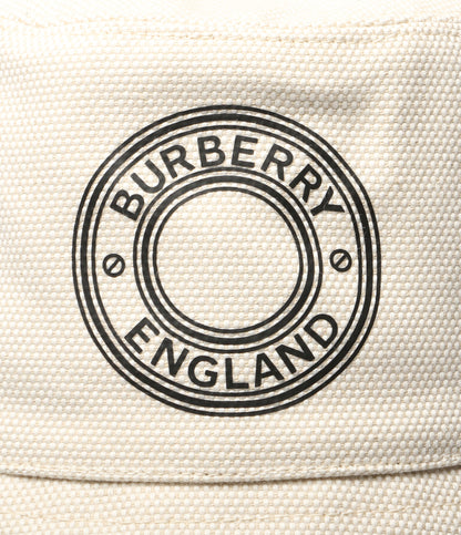 美品 BURBERRY ハット Archway Logo Applique Bucket Hat 8027038 レディース SIZE S バーバリー