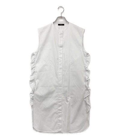 YOKO CHAN ヨーコチャン ノースリーブサイドラッフルブラウス YCB-225-472 レディース SIZE F