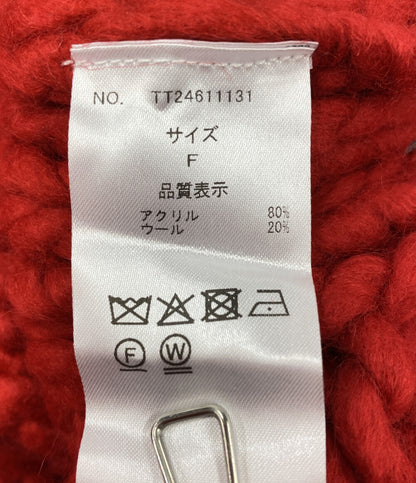 THE TOE ザ・トゥー ケーブルニット TT24611131 レディース SIZE F