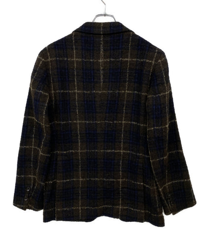 TAGLIATORE テーラードジャケット ウィンドウペン ブラウン メンズ SIZE 44 タリアトーレ