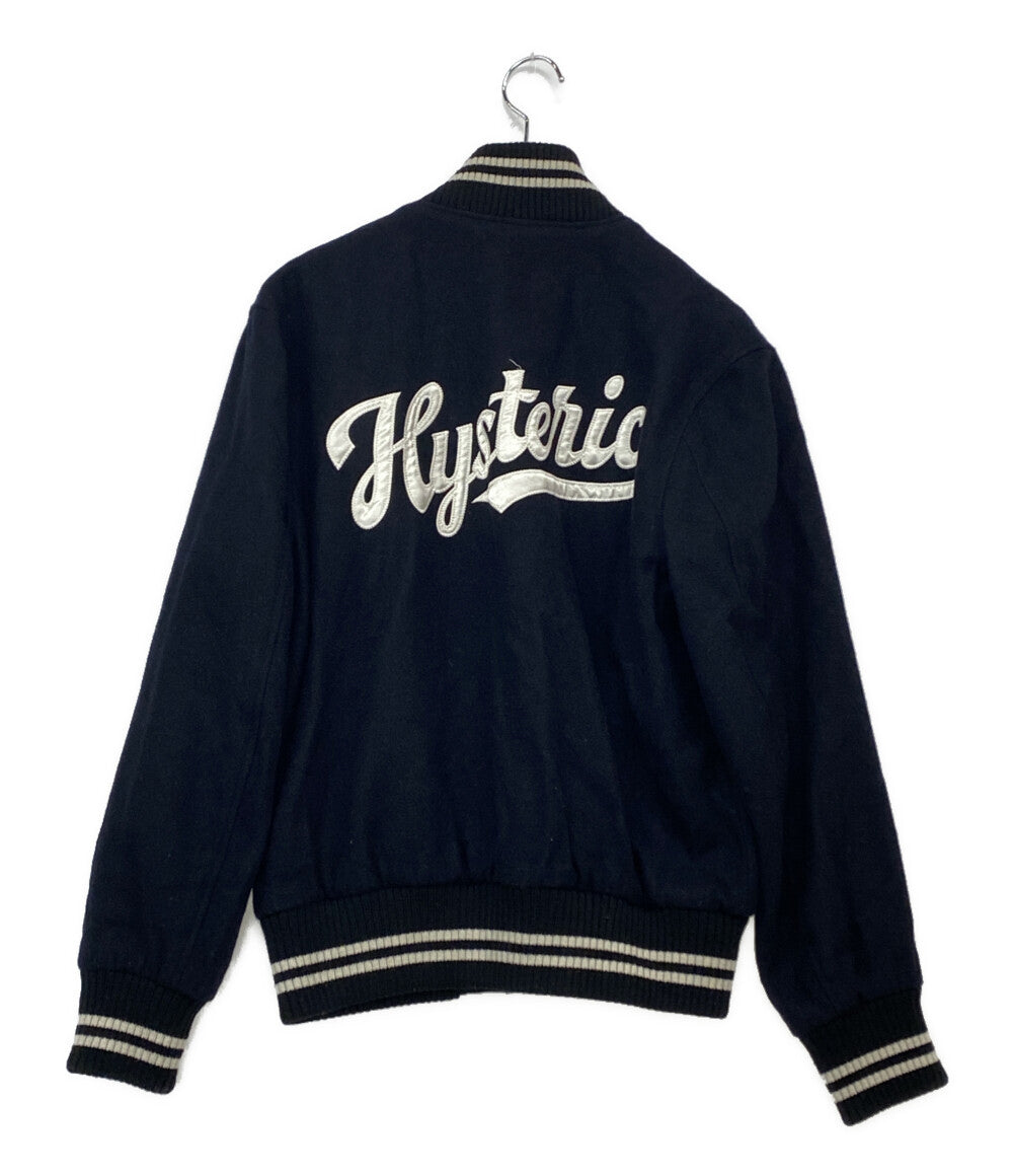 HYSTERIC GLAMOUR スタジャン ブルゾン 02213AB12 メンズ SIZE M ヒステリックグラマー