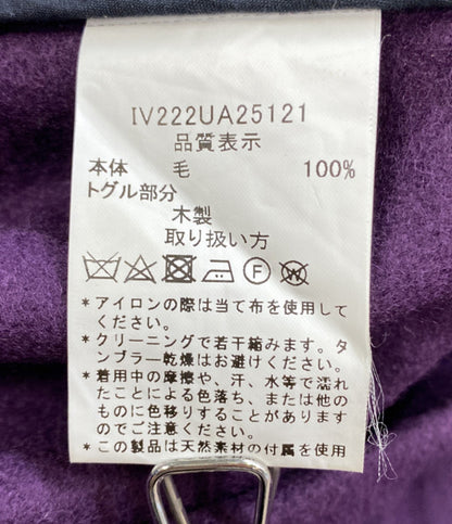 INVERTERE インバーティア ダッフルコート パープル メンズ SIZE 42