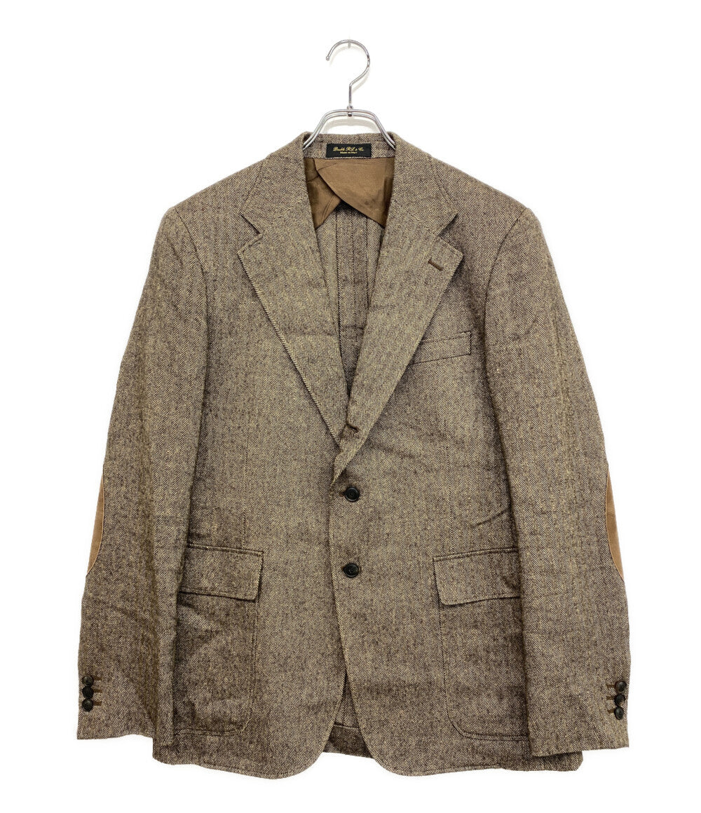RRL RALPH LAUREN ダブルアールエル テーラードジャケット フィッシュボーン エルボーパッチ 782533278001 メンズ SIZE 42R ラルフローレン