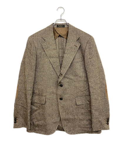 RRL RALPH LAUREN ダブルアールエル テーラードジャケット フィッシュボーン エルボーパッチ 782533278001 メンズ SIZE 42R ラルフローレン