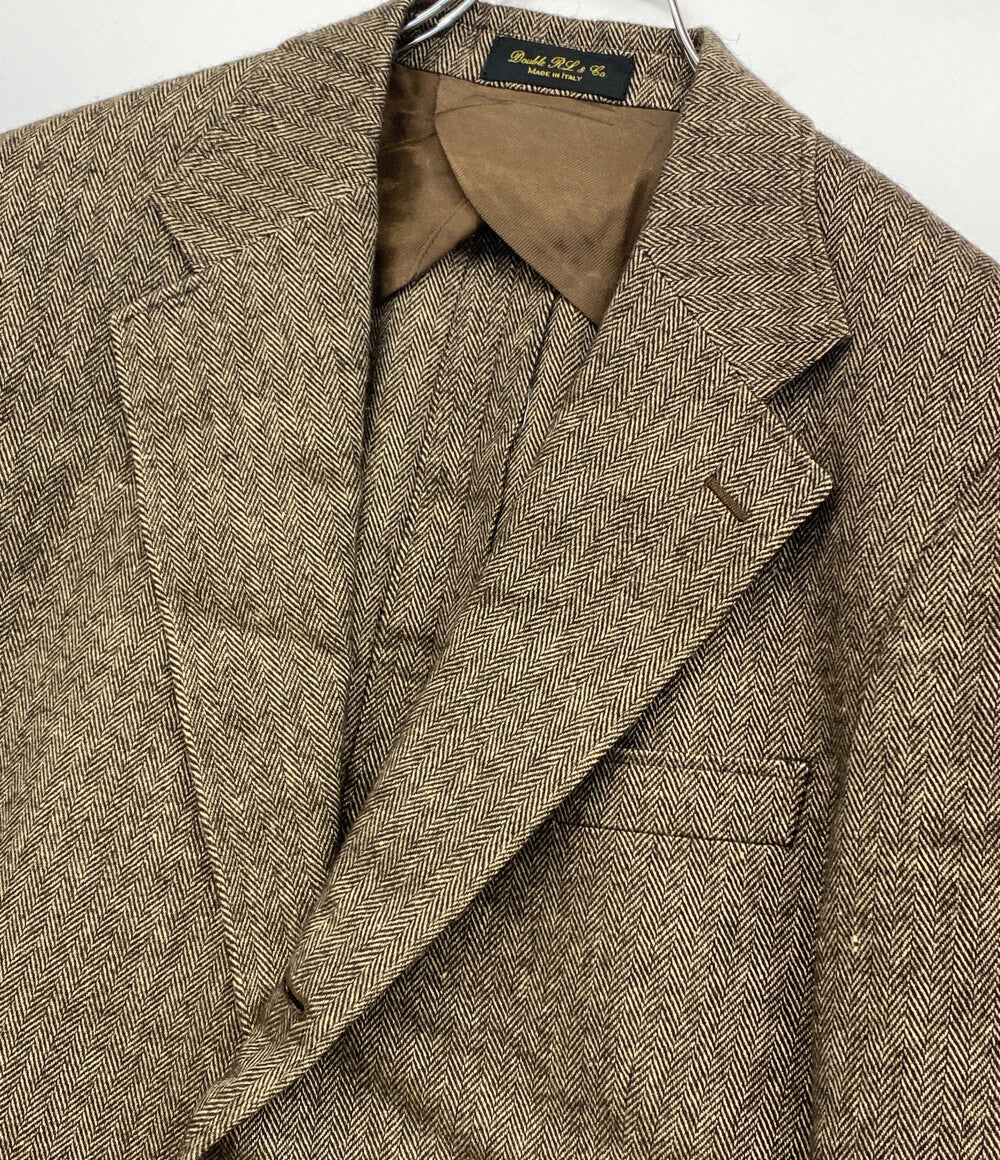 RRL RALPH LAUREN ダブルアールエル テーラードジャケット フィッシュボーン エルボーパッチ 782533278001 メンズ SIZE 42R ラルフローレン