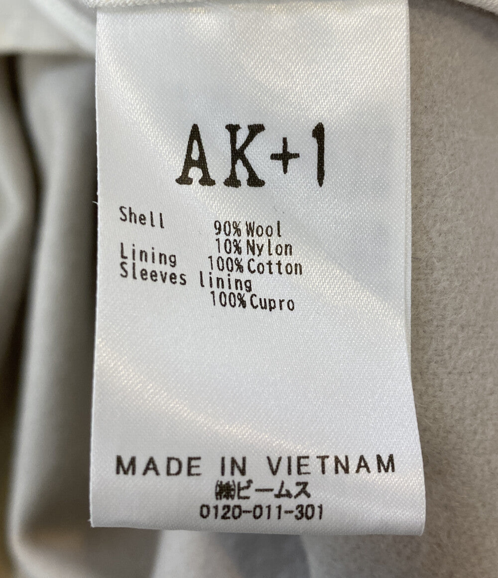 AK+1 エーケー ワン メルトンジップコート 2024AW レディース SIZE 36