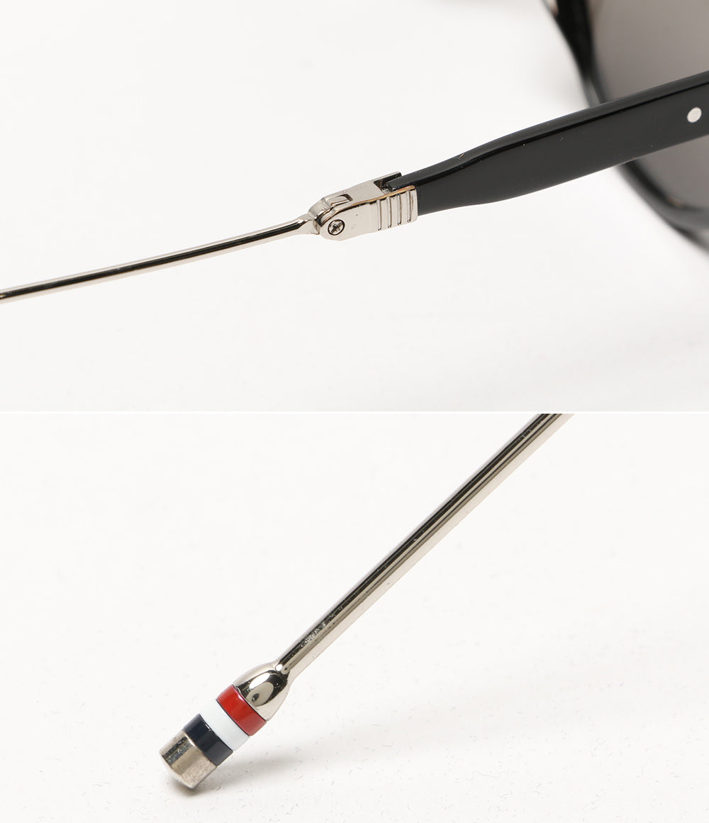 THOM BROWNE サングラス TB-806-A-BLK-SLV-52 メンズ トムブラウン