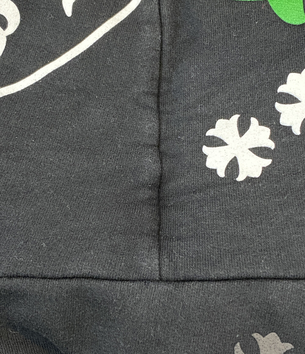 CHROME HEARTS パーカー 408 152701 A07 ブラック×マルチカラー メンズ SIZE M クロムハーツ