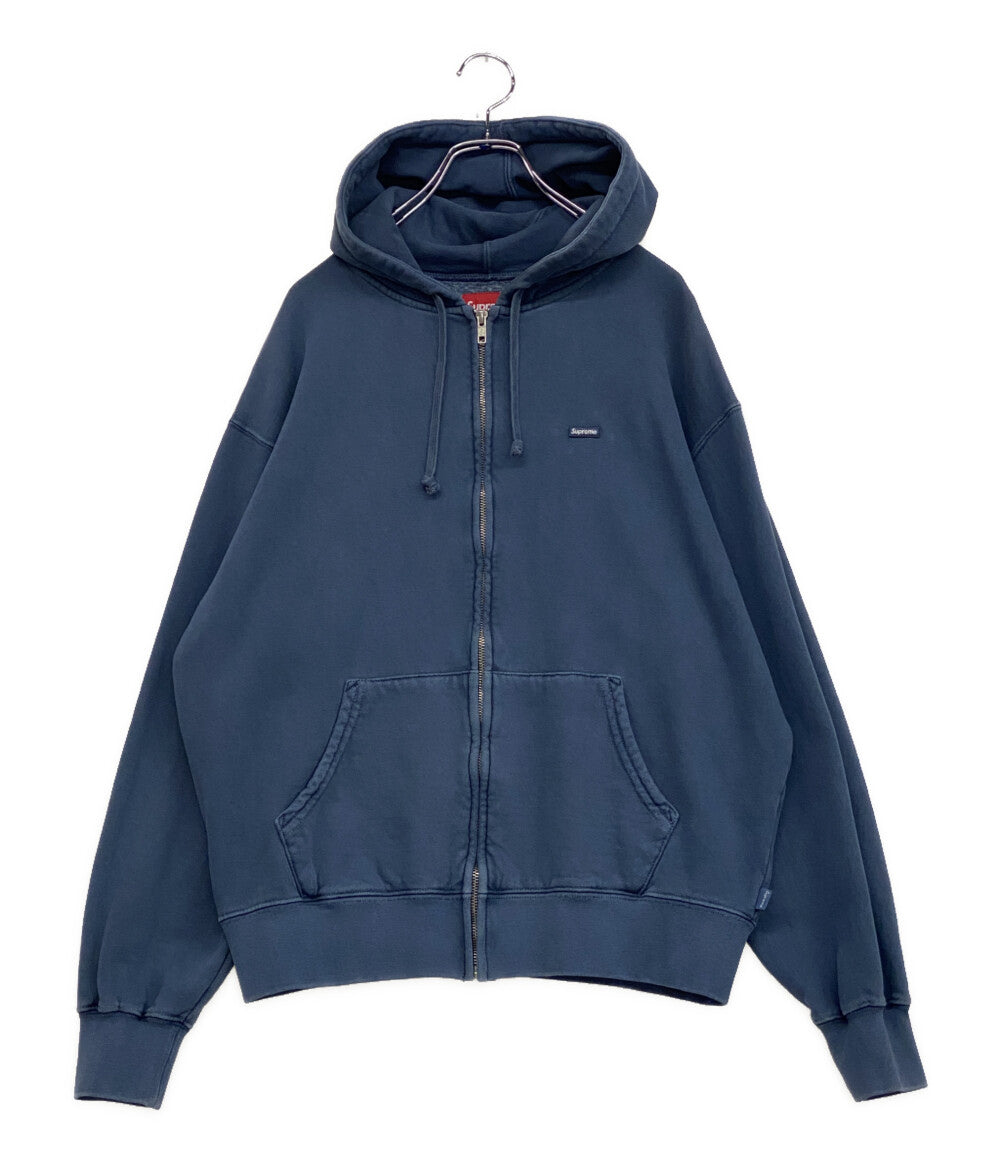 Supreme スウェットパーカー Overdyed small Box Zip Up Hooded メンズ SIZE S シュプリーム