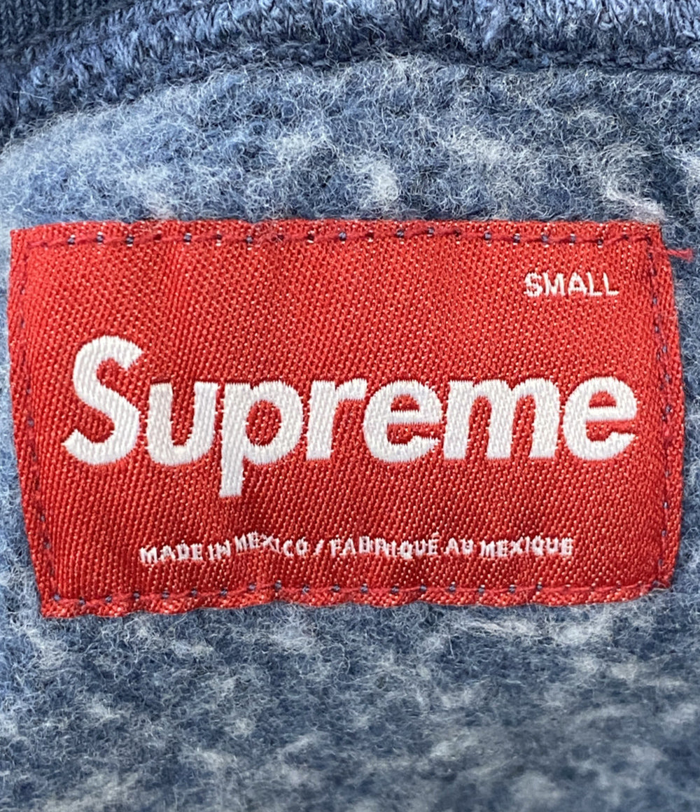 Supreme スウェットパーカー Overdyed small Box Zip Up Hooded メンズ SIZE S シュプリーム