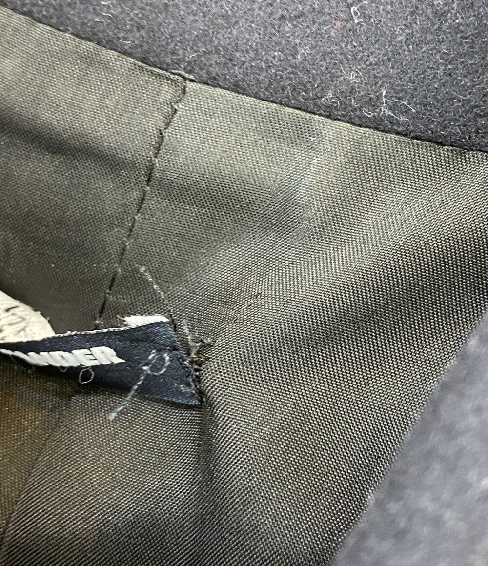JIL SANDER NAVY ジルサンダーネイビー ウールコート ネイビー レディース SIZE 34