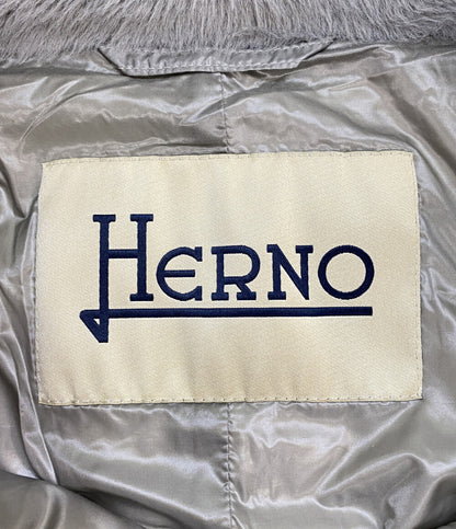 HERNO ダウンジャケット ナイロンウルトラライトレディケープ レディース SIZE 40 ヘルノ