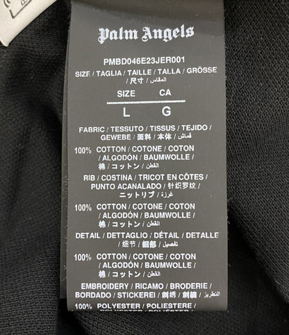 palm angels ロングスリーブボタンアップシャツ ニットジャケット メンズ SIZE L パームエンジェルス