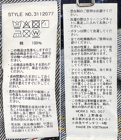 SCHOTT デニムジャケット 3112077 PERFECTO 1st DENIM JACKET メンズ SIZE M ショット