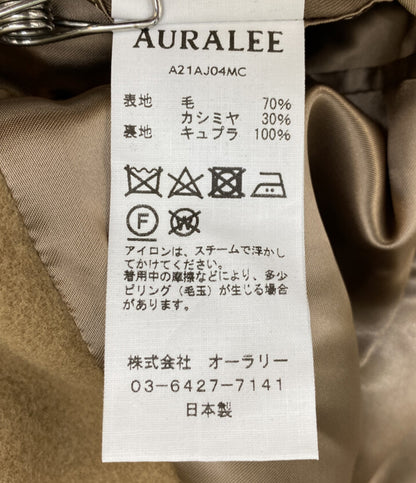 AURALEE コート ウールカシミヤ キャメル A21AJ04MC レディース SIZE 1 オーラリー