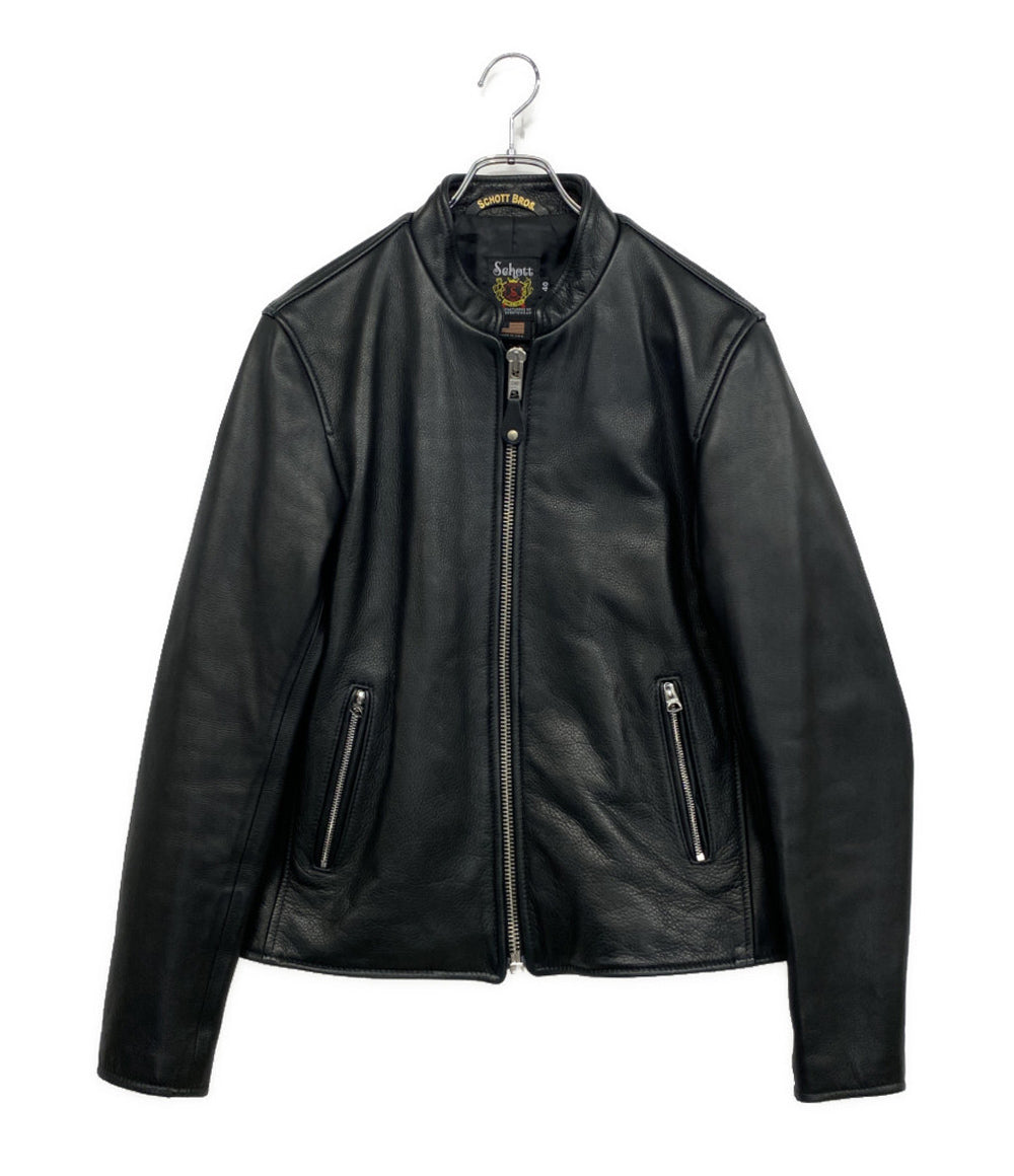 SCHOTT ライダースジャケット 7644 ニューネイキッド メンズ SIZE 40 ショット