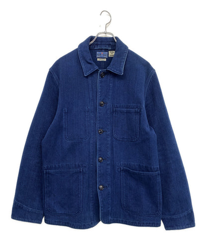 BLUE BLUE カバーオール 本藍刺子 700052-465 メンズ SIZE 4 ブルーブルー