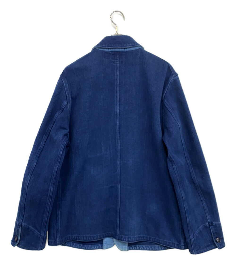 BLUE BLUE カバーオール 本藍刺子 700052-465 メンズ SIZE 4 ブルーブルー