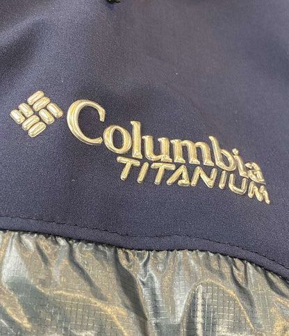 Columbia ダウンジャケット WE0862 ネイビー メンズ SIZE S コロンビア