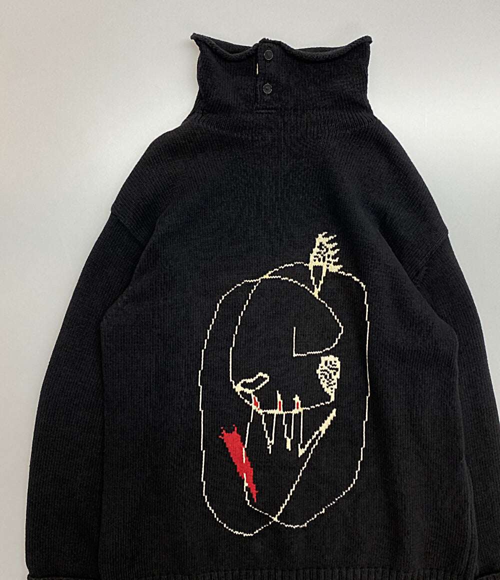 Yohji Yamamoto POUR HOMME 宮沢りえコラボ ニット 16AW メンズ SIZE 3 ヨウジヤマモトプールオム