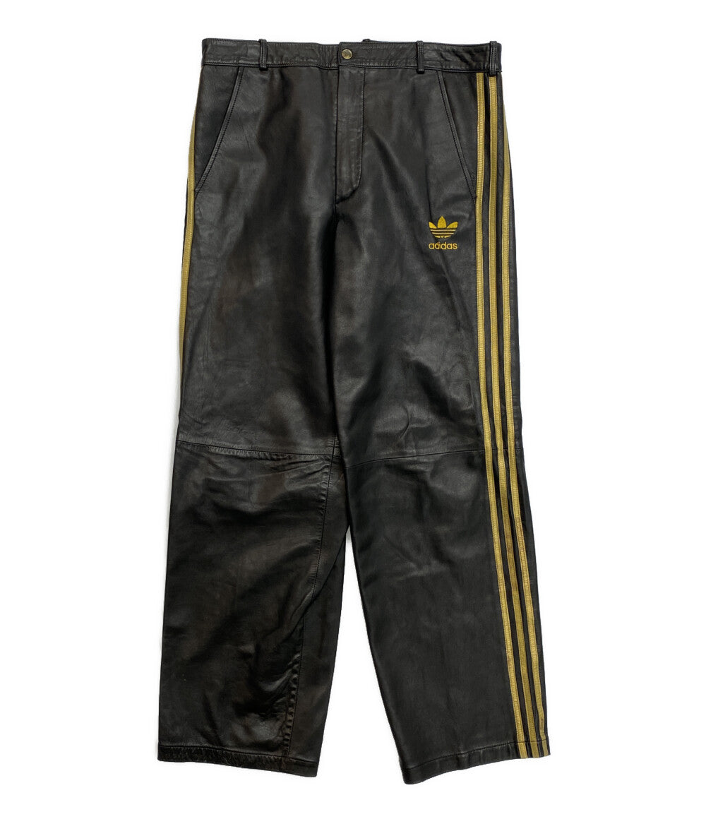 adidas レザートラックパンツ acx001 メンズ SIZE O アディダス