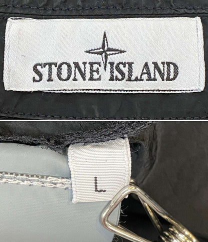 STONE ISLAND ブルゾン 801511219 ブラック メンズ SIZE L ストーンアイランド