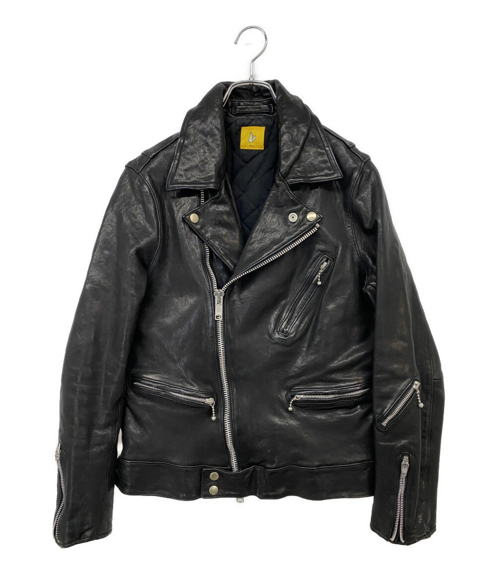 FR2 エフアールツー ライダースジャケット FRJ002 ブラック メンズ SIZE S