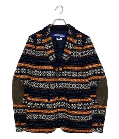 美品 JUNYA WATANABE MAN テーラードジャケット WH-J003 メンズ SIZE S コムデギャルソンジュンヤワタナベマン