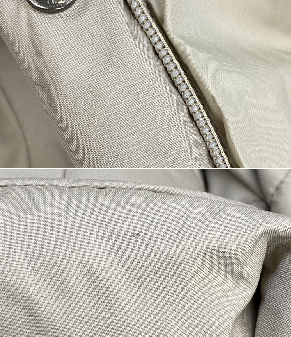 MONCLER ダウンジャケット ベージュ レディース SIZE - モンクレール