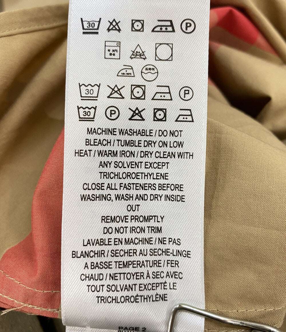 美品 BURBERRY 長袖シャツ ノバチェック メンズ SIZE M バーバリー
