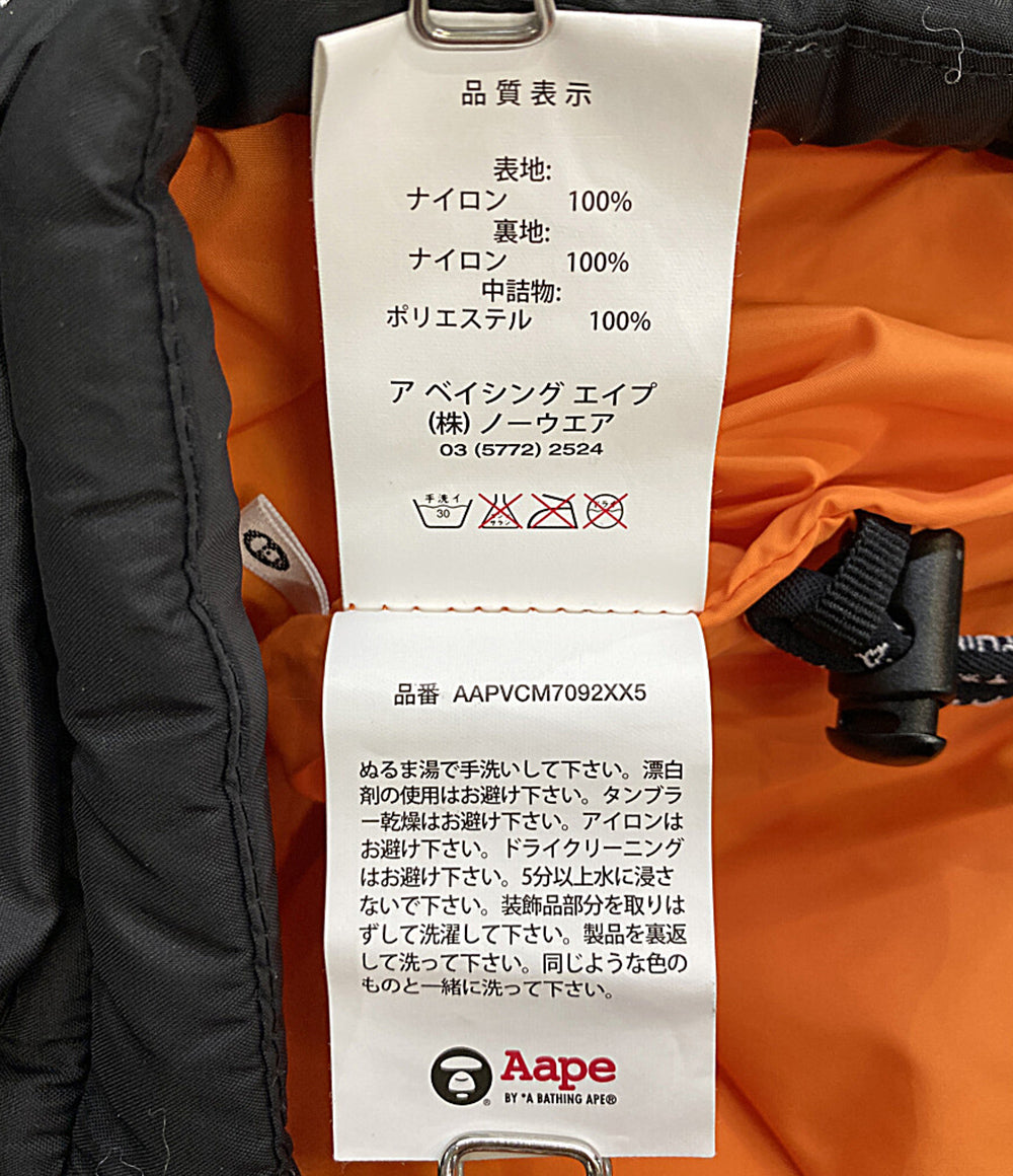 AAPE BY A BATHING APE エーエイプバイアベイシングエイプ ベスト AAPE CAM VEST メンズ SIZE M