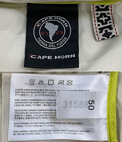 CAPE HORN ケープホーン ダウンジャケット 31588 ホワイトベージュ メンズ SIZE 50
