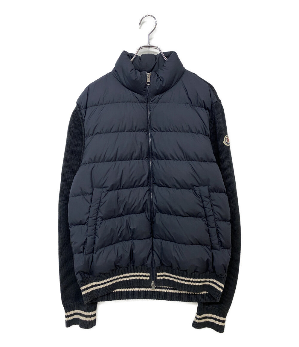 MONCLER ダウンジャケット CARDIGAN TRICOT 2024AW J20919B0001 メンズ SIZE XL モンクレール