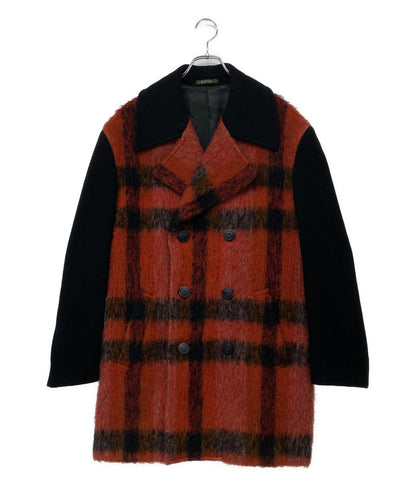LQ MEN by WORKS&FRENDS ワークスアンドフレンズ 切替コート シャギー メンズ SIZE M