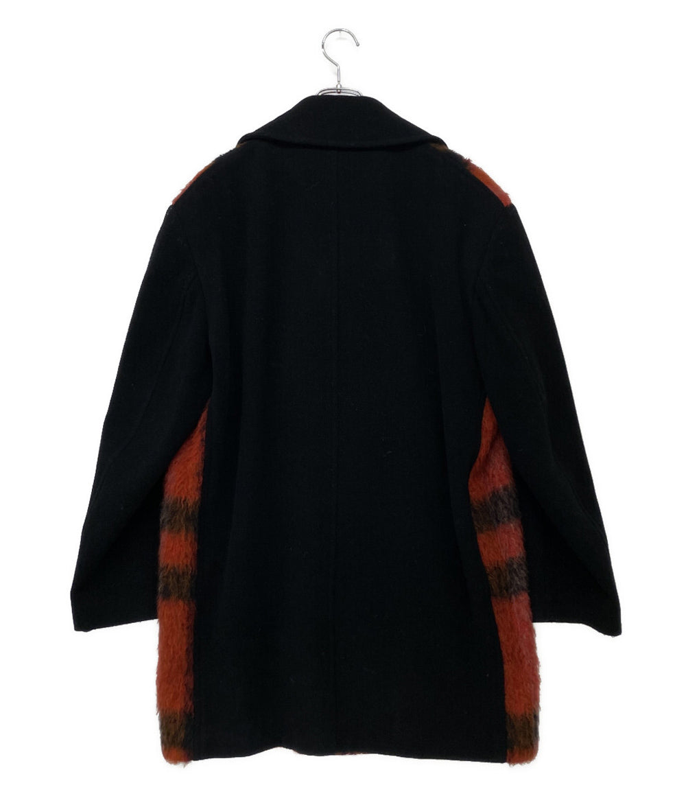 LQ MEN by WORKS&FRENDS ワークスアンドフレンズ 切替コート シャギー メンズ SIZE M