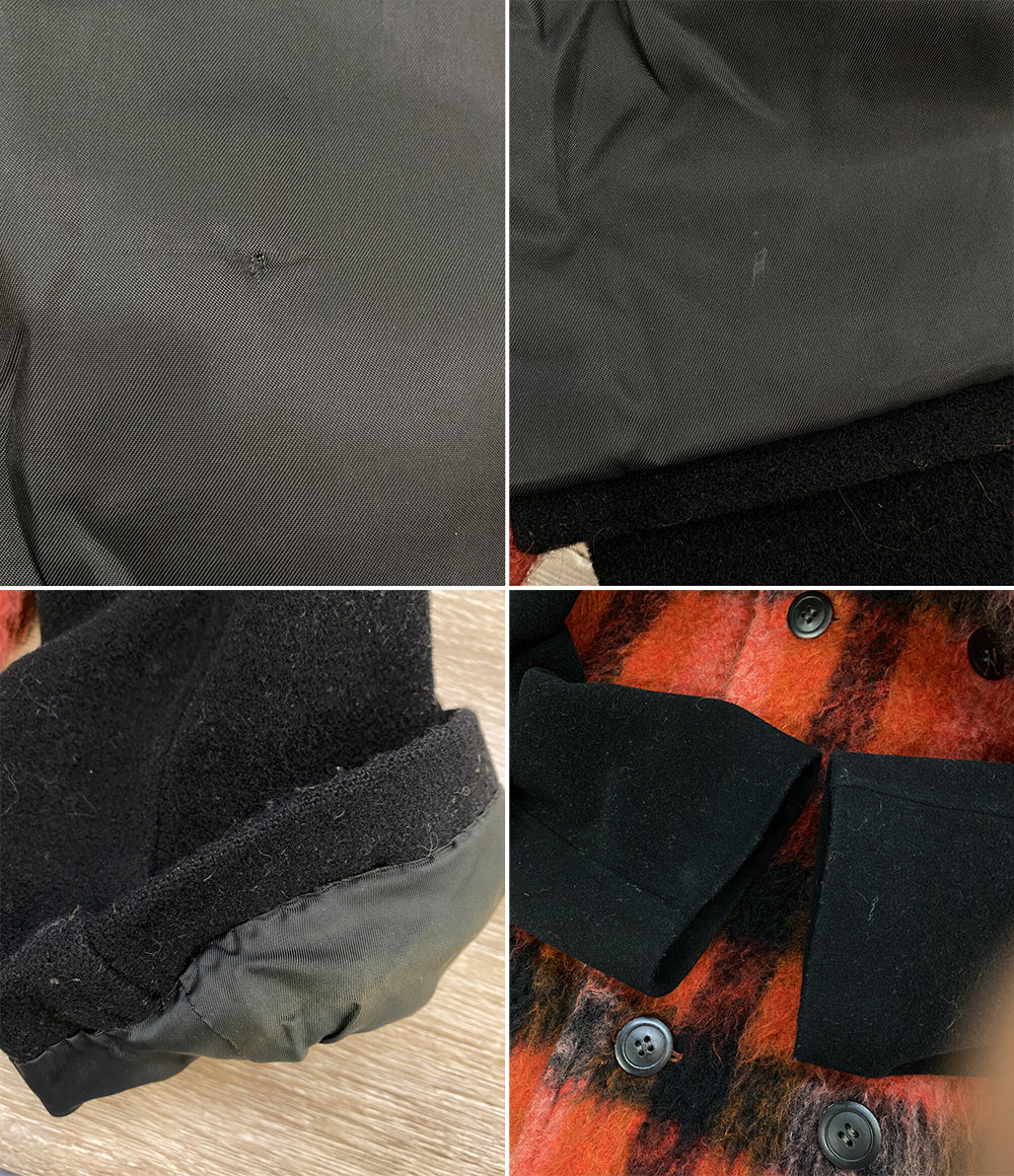 LQ MEN by WORKS&FRENDS ワークスアンドフレンズ 切替コート シャギー メンズ SIZE M