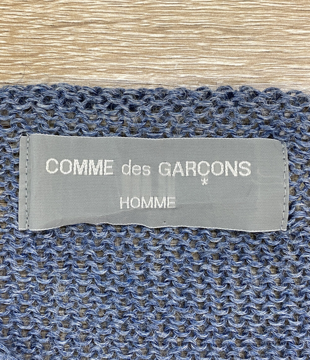 COMME des GARCONS HOMME ジップアップカーディガン リネン100 HN-020100 メンズ SIZE -