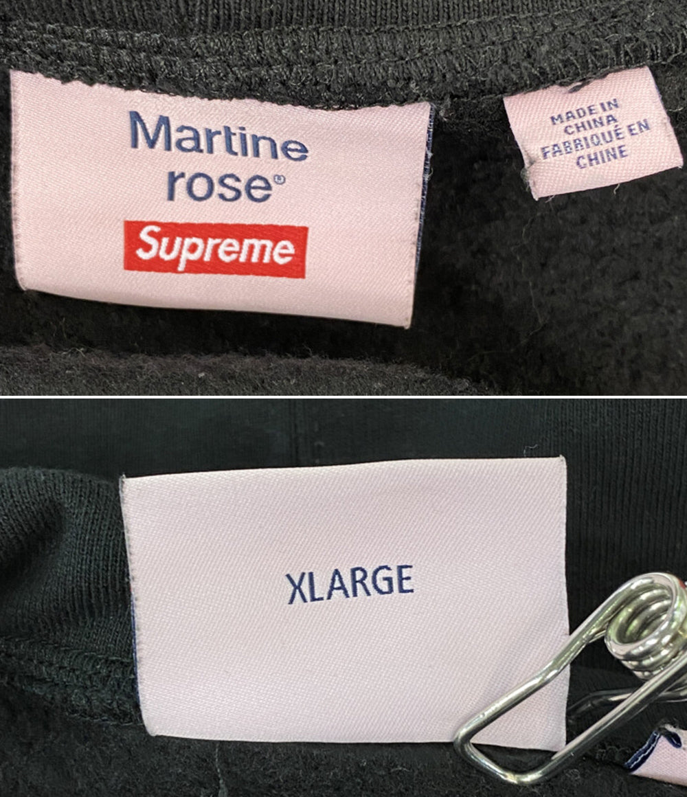 Supreme パーカー ×MARTINE ROSE Towel Zip Up Hooded メンズ SIZE XL シュプリーム