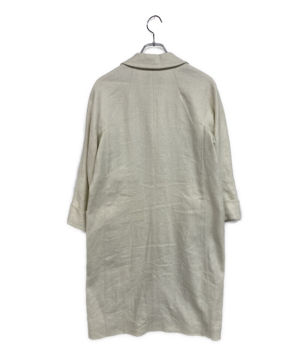 MAX MARA コート ホワイト リネン 912103026 レディース SIZE 40 マックスマーラ