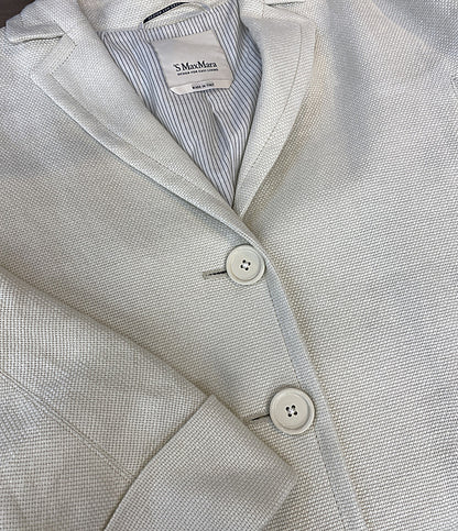 MAX MARA コート ホワイト リネン 912103026 レディース SIZE 40 マックスマーラ