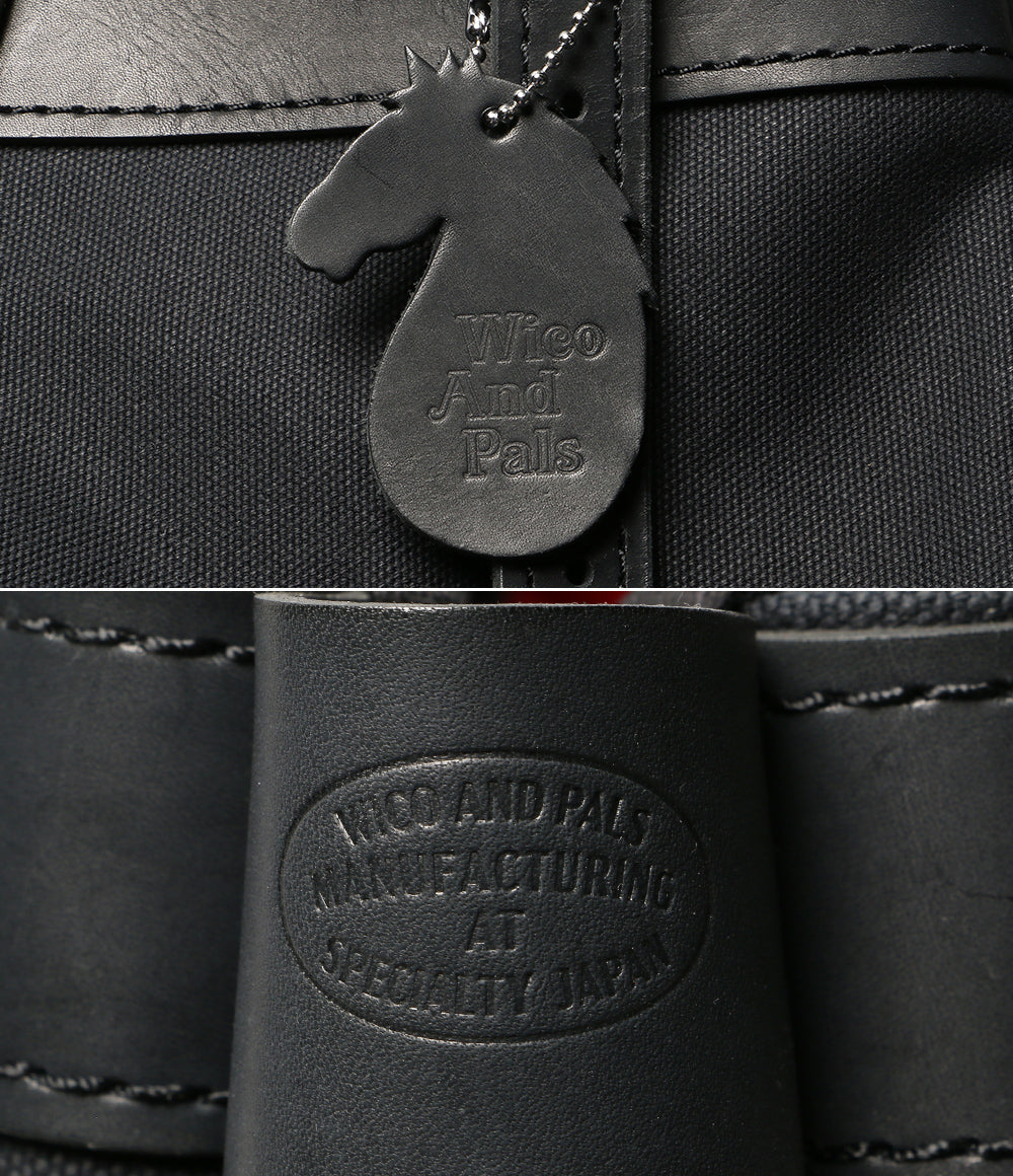 WICO AND PALS トートバッグ Buckaroos bag ブラック メンズ