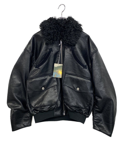 B.BALLSY ウェスタンフェイクレザーワークジャケット BS1050 メンズ SIZE L ビーボールジー