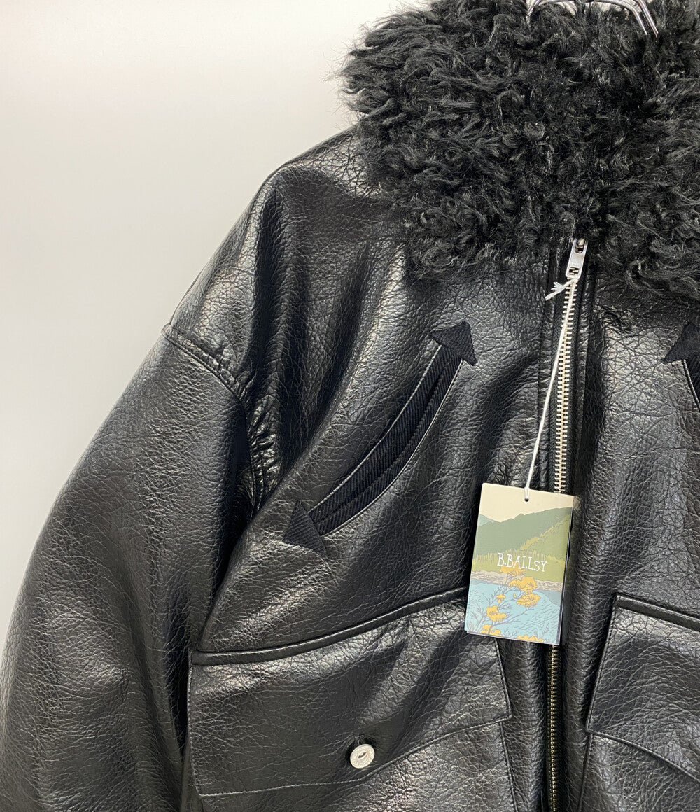 B.BALLSY ウェスタンフェイクレザーワークジャケット BS1050 メンズ SIZE L ビーボールジー