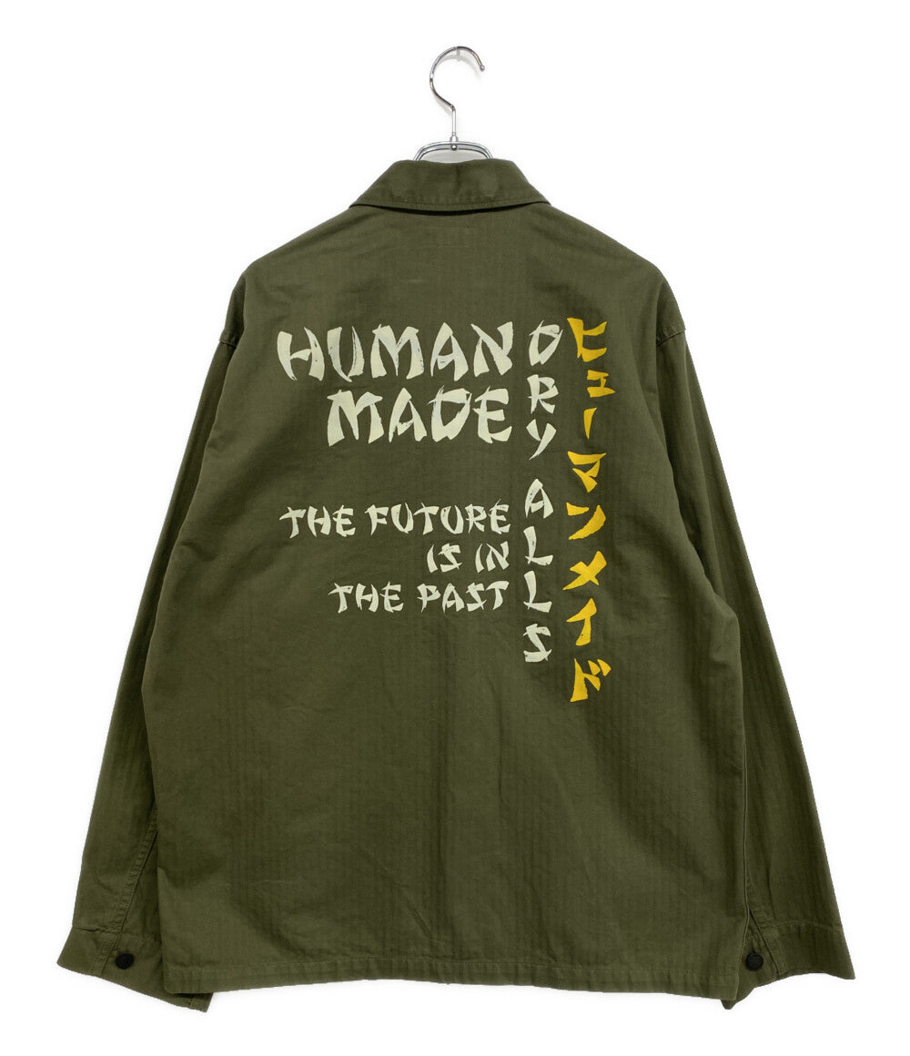 HUMAN MADE ジャケット MILITARY SHIRT 25SS HM29SH004 メンズ SIZE XL ヒューマンメード